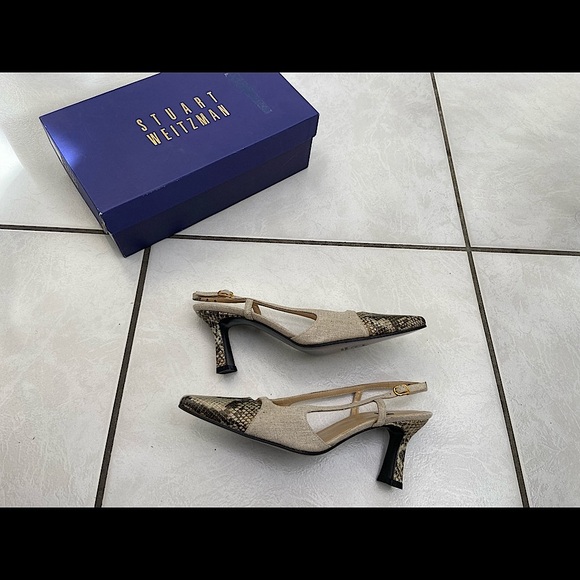 Stunning like new Stuart Weitzman sling backs - Picture 3 of 5